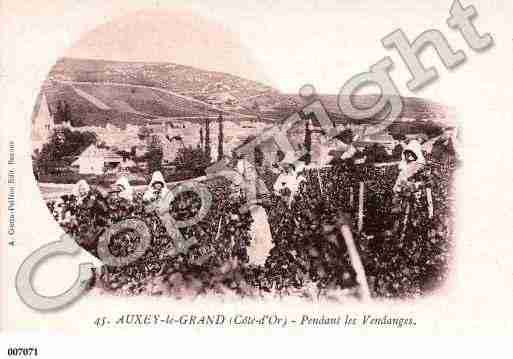 Ville de AUXEYDURESSES, carte postale ancienne