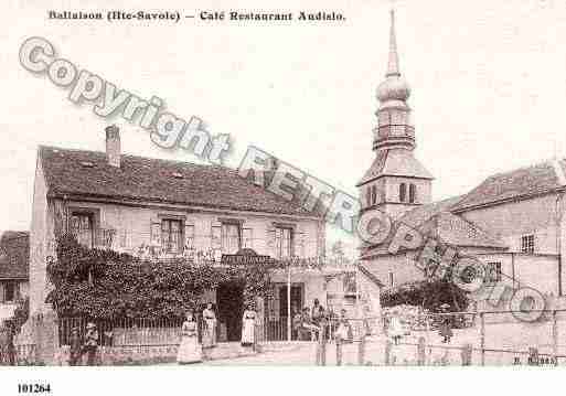 Ville de BALLAISON, carte postale ancienne