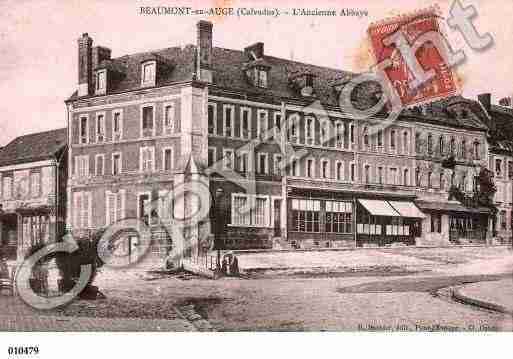 Ville de BEAUMONTENAUGE, carte postale ancienne