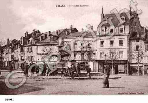 Ville de BELLEY, carte postale ancienne