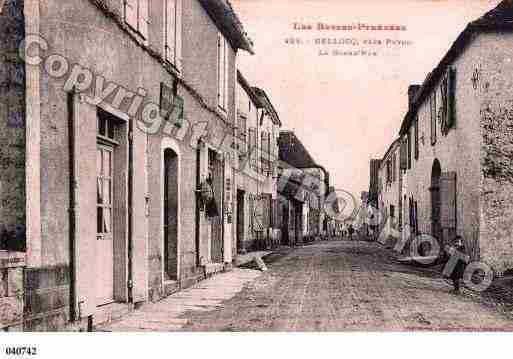 Ville de BELLOCQ, carte postale ancienne