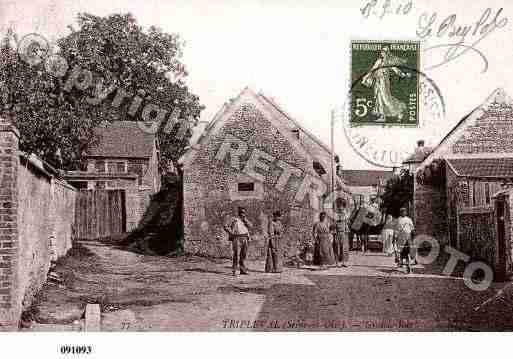 Ville de BENNECOURT, carte postale ancienne