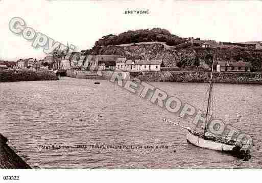 Ville de BINIC, carte postale ancienne