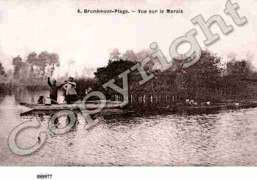 Ville de BRUNEMONT, carte postale ancienne