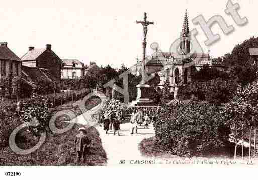 Ville de CABOURG, carte postale ancienne