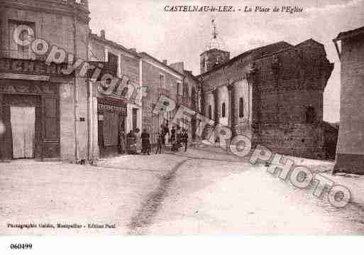 Ville de CASTELNAULELEZ, carte postale ancienne