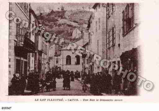 Ville de CATUS, carte postale ancienne