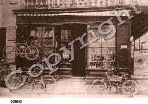 Ville de CATUS, carte postale ancienne