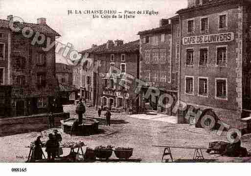 Ville de CHAISEDIEU(LA), carte postale ancienne