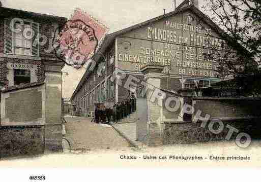 Ville de CHATOU, carte postale ancienne