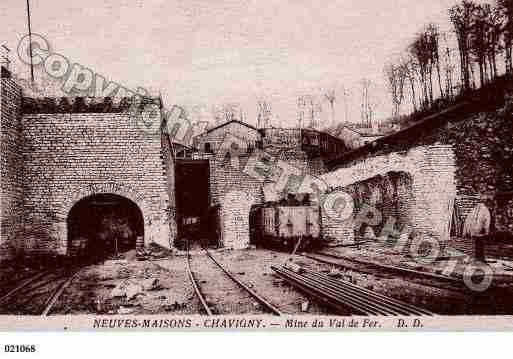 Ville de CHAVIGNY, carte postale ancienne