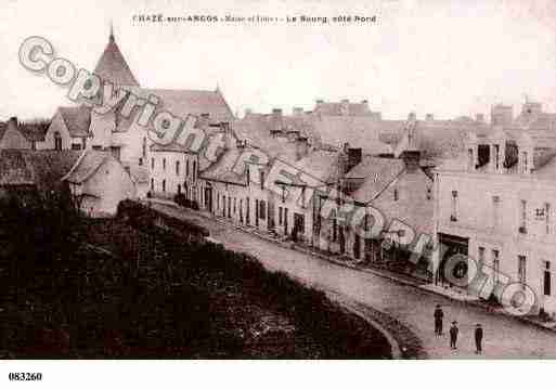 Ville de CHAZESURARGOS, carte postale ancienne