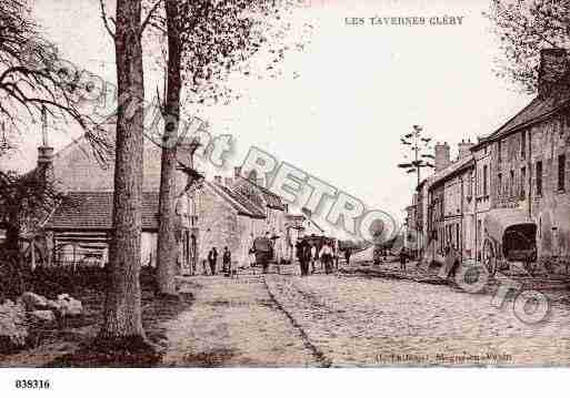 Ville de CLERYENVEXIN, carte postale ancienne