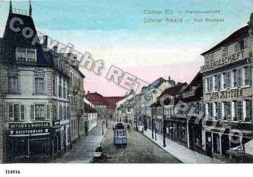 Ville de COLMAR, carte postale ancienne
