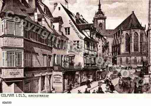 Ville de COLMAR, carte postale ancienne