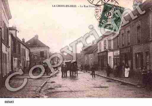 Ville de CROIXENBRIE(LA), carte postale ancienne