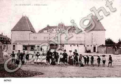 Ville de CROTOY(LE), carte postale ancienne