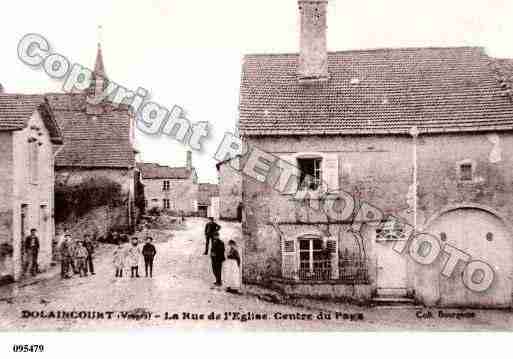 Ville de DOLAINCOURT, carte postale ancienne