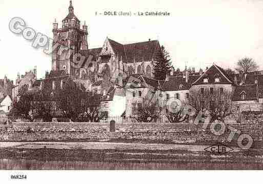 Ville de DOLE, carte postale ancienne