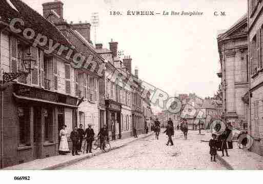 Ville de EVREUX, carte postale ancienne