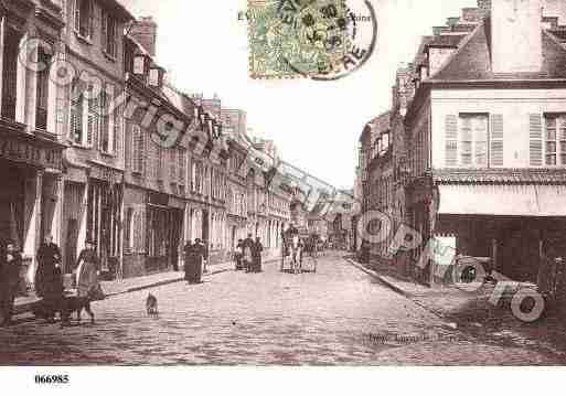 Ville de EVREUX, carte postale ancienne