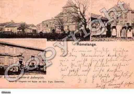 Ville de FAMECK, carte postale ancienne