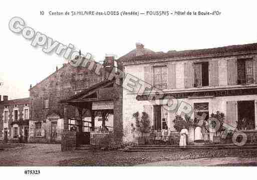 Ville de FOUSSAISPAYRE, carte postale ancienne