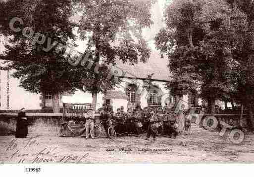 Ville de GROIX, carte postale ancienne