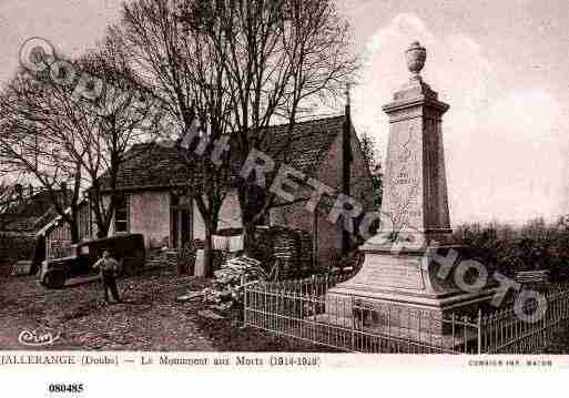 Ville de JAILLERANGE, carte postale ancienne Ville de JAILLERANGE, carte postale ancienne