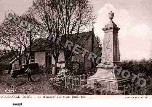 Ville de JAILLERANGE, carte postale ancienne