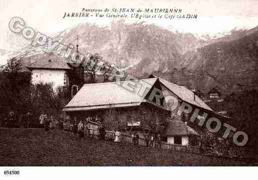 Ville de JARRIER, carte postale ancienne