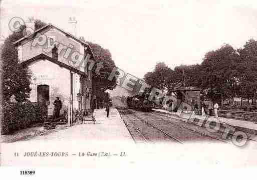 Ville de JOUELESTOURS, carte postale ancienne