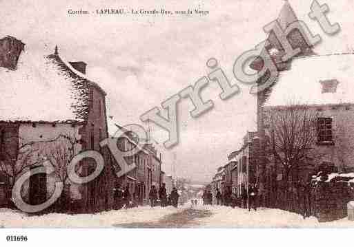 Ville de LAPLEAU, carte postale ancienne