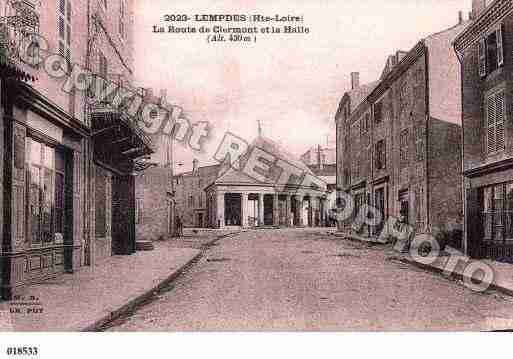 Ville de LEMPDES, carte postale ancienne