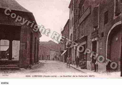 Ville de LEMPDES, carte postale ancienne