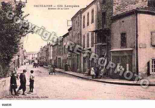 Ville de LEMPDES, carte postale ancienne