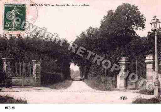 Ville de LIMEILBREVANNES, carte postale ancienne