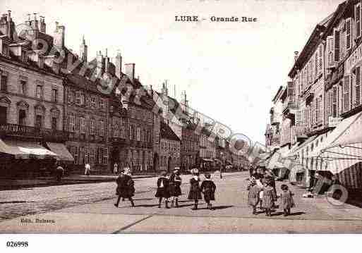 Ville de LURE, carte postale ancienne
