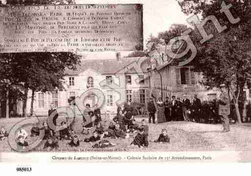 Ville de LUZANCY, carte postale ancienne