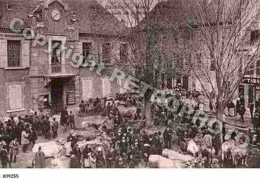 Ville de MENS, carte postale ancienne