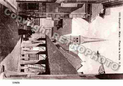 Ville de MENS, carte postale ancienne Ville de MENS, carte postale ancienne