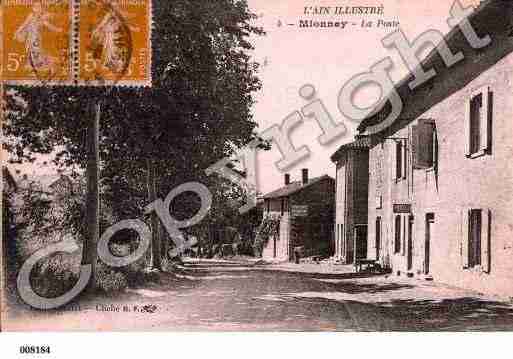 Ville de MIONNAY, carte postale ancienne