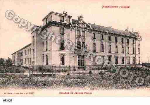 Ville de MIRECOURT, carte postale ancienne