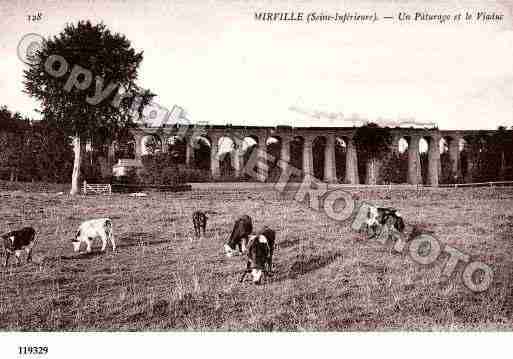 Ville de MIRVILLE, carte postale ancienne