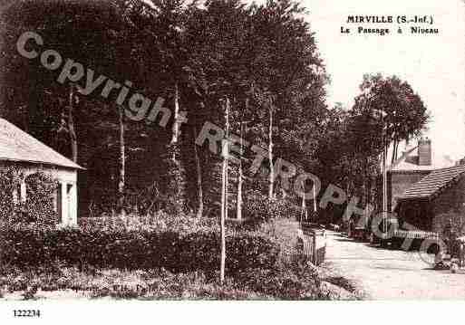 Ville de MIRVILLE, carte postale ancienne