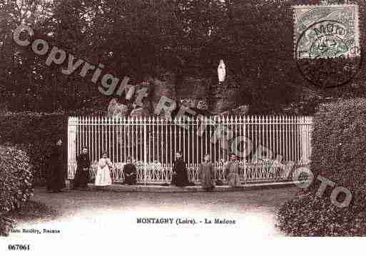Ville de MONTAGNY, carte postale ancienne Ville de MONTAGNY, carte postale ancienne