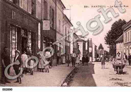 Ville de NANTEUILLESMEAUX, carte postale ancienne