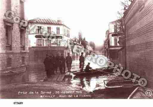 Ville de NEUILLYSURSEINE, carte postale ancienne