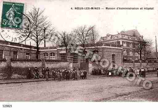 Ville de NOEUXLESMINES, carte postale ancienne