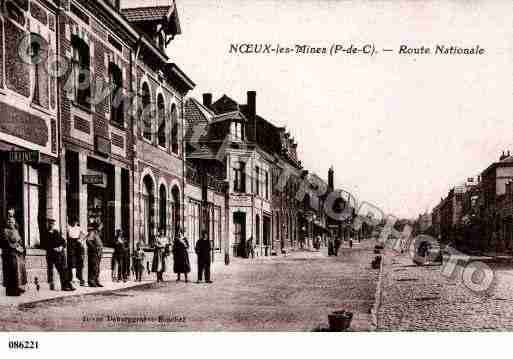 Ville de NOEUXLESMINES, carte postale ancienne